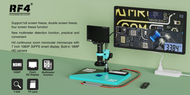 1080P 4K HDMI USB Industrial D - Simul-Focal Industrial Microscope 4K Hdmi 评论和价格