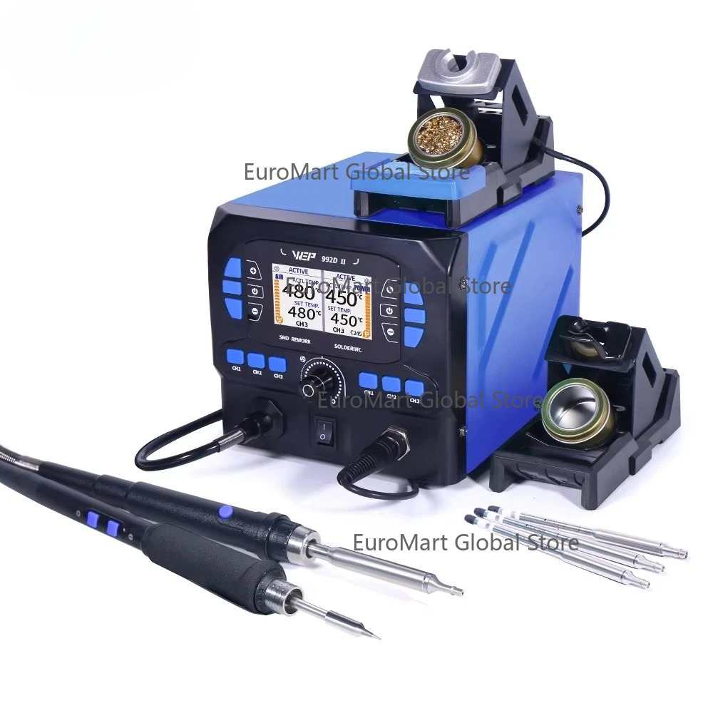 992D-II 2 In 1 LCD Display  Ho - C210 Precision Soldering Station 评论和价格