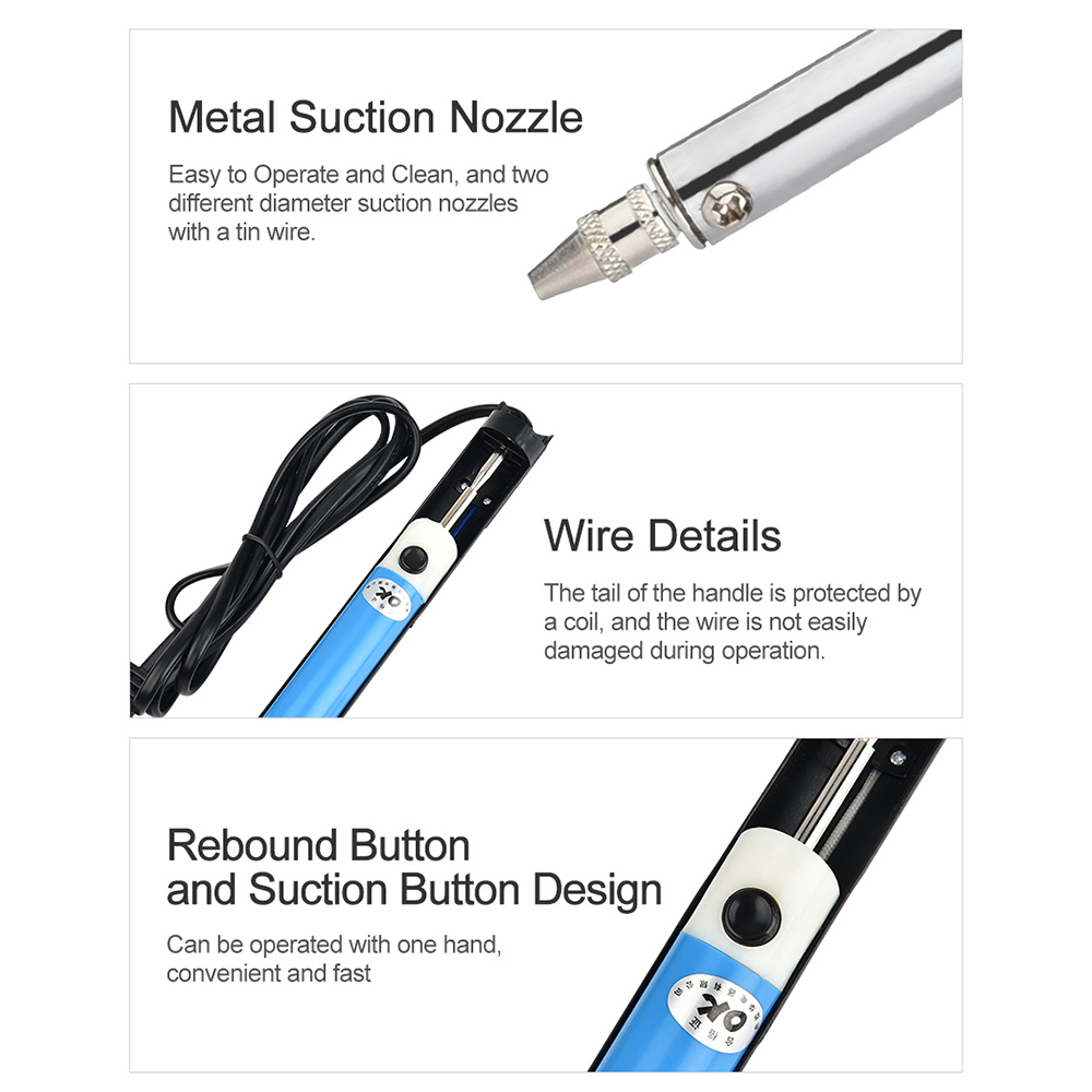 AC 110V/220V Electric Tin Suct - Desoldering Pump Electric Vacuum Station 评论和价格