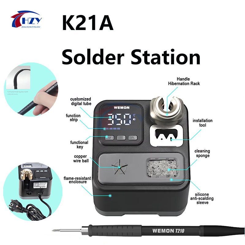 WEMON K21A T210 Soldering Stat - C210 Precision Soldering Station 评论和价格