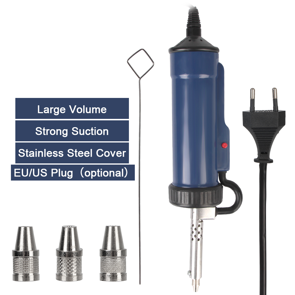Tin Sucker Vacuum with 3 Sucti - Desoldering Pump Electric Vacuum Station 评论和价格