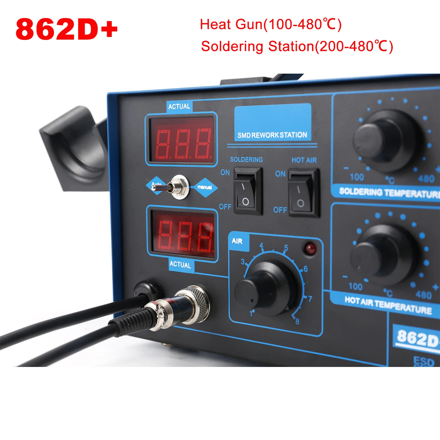 2 In 1 750W Soldering Station  - 2 In 1 Soldering Rework Station 750W 评论和价格