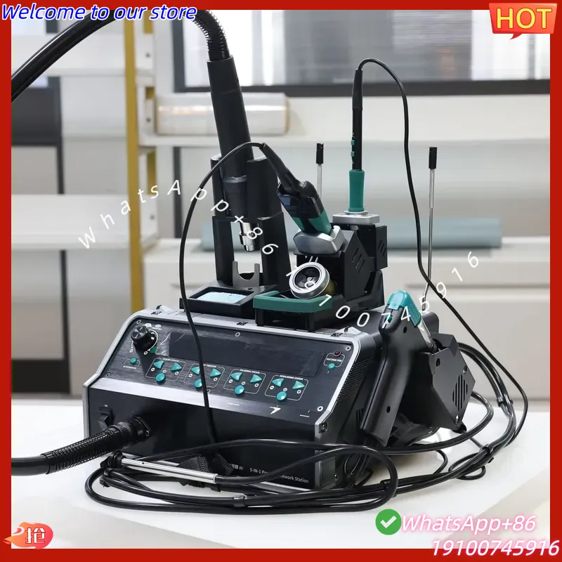 2026 YIHUA-948D IV 5-in-1 Sold - Desoldering Pump Electric Vacuum Station 评论和价格