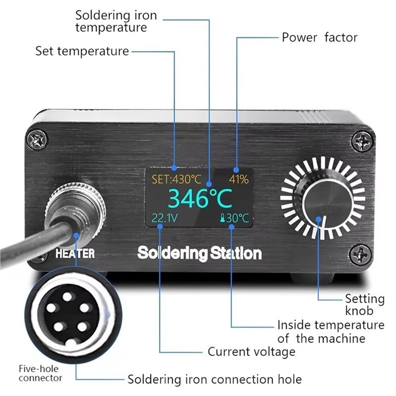 ABYN-Professional T12 Portable - T12 Soldering Station Oled 评论和价格