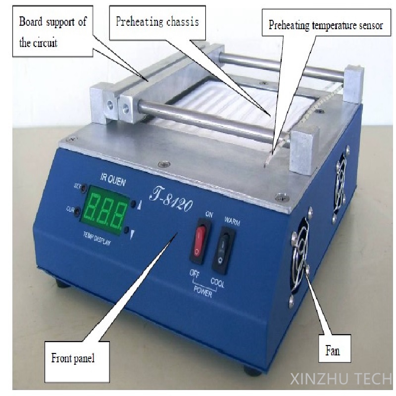 PUHUI T-8120 Preheater IR Preh - Infrared Bga Rework Station 评论和价格