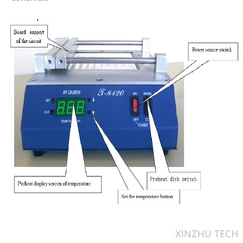 PUHUI T-8120 Preheater IR Preh - Infrared Bga Rework Station 评论和价格